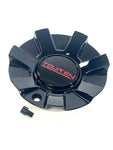 Touren TR60 3260 16" 17" Gloss Black / Red Wheel Rim Center Cap C1032601R (1 CAP)