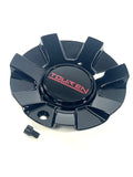 Touren TR60 3260 16" 17" Gloss Black / Red Wheel Rim Center Cap C1032601R (4 CAPS)