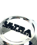 Ultra Wheels Chrome Wheel Center Cap # 89-9782-UP (4 CAPS) NEW + BOLTS