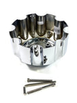 Ultra Wheels Chrome Wheel Center Cap # 89-9782-UP (1 CAP) NEW + BOLTS
