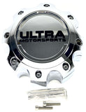 Ultra Motorsports Wheels Chrome Wheel Center Cap # 89-9780 / 89-9779 (1 CAP)