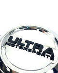 Ultra Motorsports Wheels Chrome Wheel Center Cap # 89-9780 / 89-9779 (1 CAP)