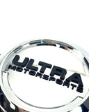 Ultra Motorsports Wheels Chrome Wheel Center Cap # 89-9780 / 89-9779 (1 CAP)