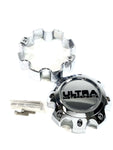 Ultra Motorsports Wheels Chrome Wheel Center Cap # 89-9780 / 89-9779 (1 CAP)