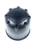 Ultra Wheels Flat Black Custom Wheel Center Cap # 89-8125 (4 CAPS)