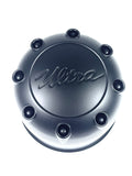 Ultra Wheels Flat Black Custom Wheel Center Cap # 89-8125 (4 CAPS)