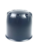 Ultra Wheels Flat Black Custom Wheel Center Cap # 89-8125 (4 CAPS)
