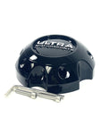 Ultra Motorsports Wheels Gloss Black Wheel Center Cap # 89-9756 (4 CAPS)