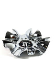 2 Crave Wheels Chrome Custom Wheel Center Cap Caps # C524602CAP (4 CAPS)