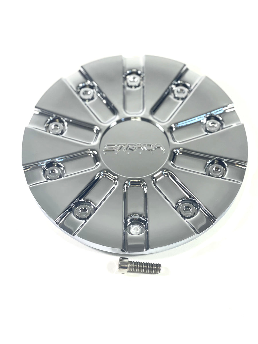 Strada Wheels Chrome Custom Wheel Center Cap Caps # PD-CAPSX-S10 (1 CA ...