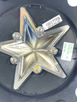 KMC XD 775 Rockstar Matte Black Wheel Center Hub Cap 8 3/8" OD 1001775B Short (4 CAPS)