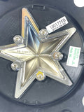 KMC XD 775 Rockstar Matte Black Wheel Center Hub Cap 8 3/8" OD 1001775B Short (4 CAPS)