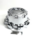 Ultra Wheels Chrome Custom Wheel Center Caps # 89-9880 / C800804 (4 CAPS)