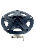 XD Series Matte Black Wheel Center Hub Cap 4/5/6/8Lug XD827 Rockstar III 827CAP