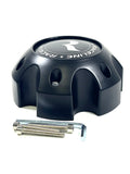Raceline Wheels Flat Black Custom Wheel Center Caps # PD-CAPSX-P981-6H2 / 311163 (1 CAP) 6 LUG