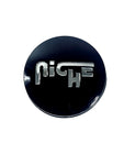 Niche Wheels Gloss Black Custom Wheel Center Cap # 1000-47 / 1000-44  (4 CAPS)