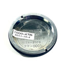 Niche Wheels Gloss Black Custom Wheel Center Cap # 1000-47 / 1000-44  (4 CAPS)