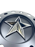 KMC XD 775 ROCKSTARR Alloy Wheels Flat Black Custom Wheel Center Cap # 1000775B (1 CAP) TALL