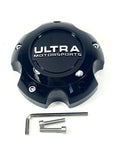 Ultra Motorsports Wheels Gloss Black Wheel Center Cap # 89-9756 (1 CAP)