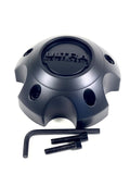 ULTRA Wheels Matte Black Wheel Center Cap # 89-9754SBB / 89-9754 (4 CAPS)