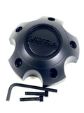 ULTRA Wheels Matte Black Wheel Center Cap # 89-9754SBB / 89-9754 (1 CAP)