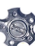 ULTRA Wheels Matte Black Wheel Center Cap # 89-9754SBB / 89-9754 (4 CAPS)
