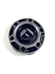 Fuel Wheels Gloss / Black Rivets Center Cap # 1004-68GD (4 CAPS) 5 / 6 LUG