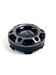 Fuel Wheels Gloss / Black Rivets Center Cap # 1004-68GD (4 CAPS) 5 / 6 LUG