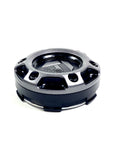 Fuel Wheels Gloss / Black Rivets Center Cap # 1004-68GD (1 CAP) 5 / 6 LUG