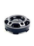 Fuel Wheels Gloss / Black Rivets Center Cap # 1004-68GD (4 CAPS) 5 / 6 LUG