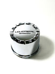 Liquid Metal Wheels Chrome Custom Wheel Center Caps # BC-626 (4 CAPS)