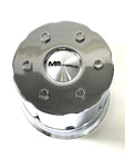 MB MOTORING Chrome Custom Wheel Center Cap # BC-528 (4 CAPS)