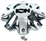 ION Alloy Wheels # C-496-2 Chrome Wheel Center Hub Cap 8-1/2"OD Bolt-On for 181 (1 CAP)