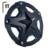 XD Series Matte Black Wheel Center Hub Cap 4/5/6/8Lug XD827 Rockstar III 827CAP (4 CAPS)