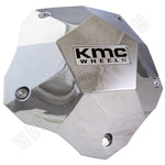 KMC Wheels CLONE Chrome Custom Wheel Center Caps # 398L212 / S1006-24 / KMC674 (1 CAP) - Wheelcapking