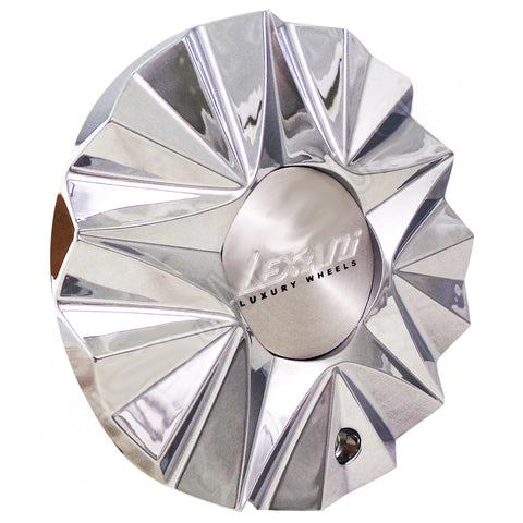 Lexani Wheels 'ICE' Chrome Custom Wheel Center Cap # ICE-3 (FWD) (1 CAP)