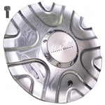Lexani Wheels Chrome Custom Wheel Center Cap # MS-CAP-L139 (1 CAP)