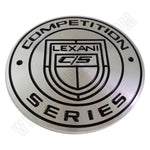 LEXANI Black Series Silver Wheel Center Cap # 022-AL-DOWN PEGASUS GRAVITY WRAITH 24-26" (1 CAP)