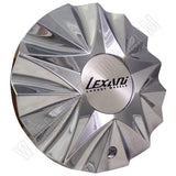 Lexani Wheels Chrome Custom Wheel Center Caps # C-516P / CAP-C-018-3 (4 CAPS) - Wheelcapking