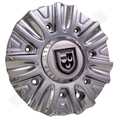 Lexani Wheels 'LX-7' Chrome Custom Wheel Center Caps # C-188-2 (1 CAP) - Wheelcapking