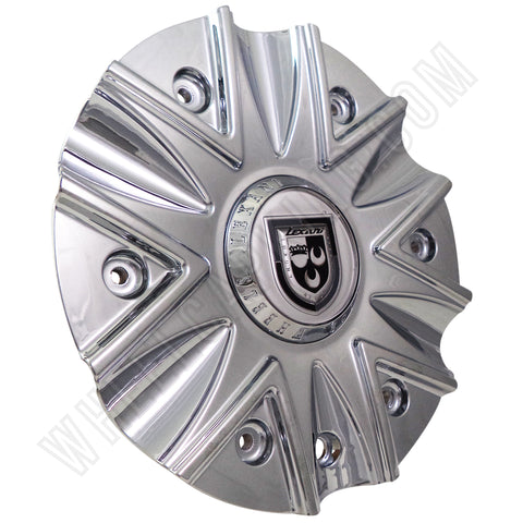Lexani Wheels Chrome Custom Wheel Center Cap  # C-189 / 009-2810-CAP (1 CAP)