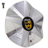 Lexani Wheels 'MARQUI' Chrome Custom Wheel Center Cap # LEXANI K2 (4 CAPS)