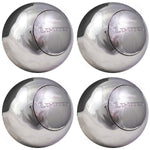 Limited Alloy Wheels Chrome Custom Wheel Center Caps # CAP-341 (4 CAPS)