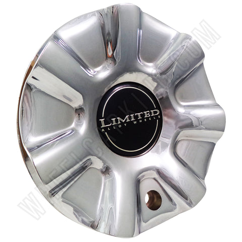 Limited Wheels Chrome Custom Wheel Center Cap # A-904 (1 CAP)