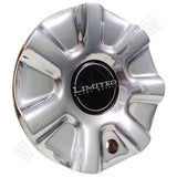 Limited Wheels Chrome Custom Wheel Center Cap # A-904 (4 CAPS) - Wheelcapking