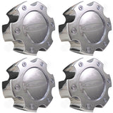 Limited Wheels Chrome Custom Wheel Center Cap # LZ-053-6H-2 (4 CAPS)