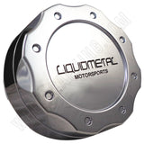 Liquid Metal Motorsports Chrome Custom Wheel Center Cap # BC-671L (1 CAP) SHORTY