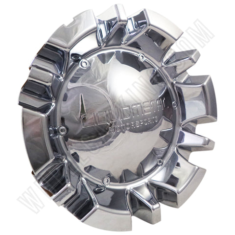 Liquid Metal Motorsports Wheels Chrome Wheel Center Cap # BC-741B (SET OF 4)