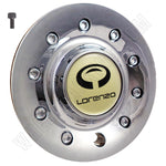 Lorenzo Chrome Wheel Center Cap # WL028l163 (1 CAP)