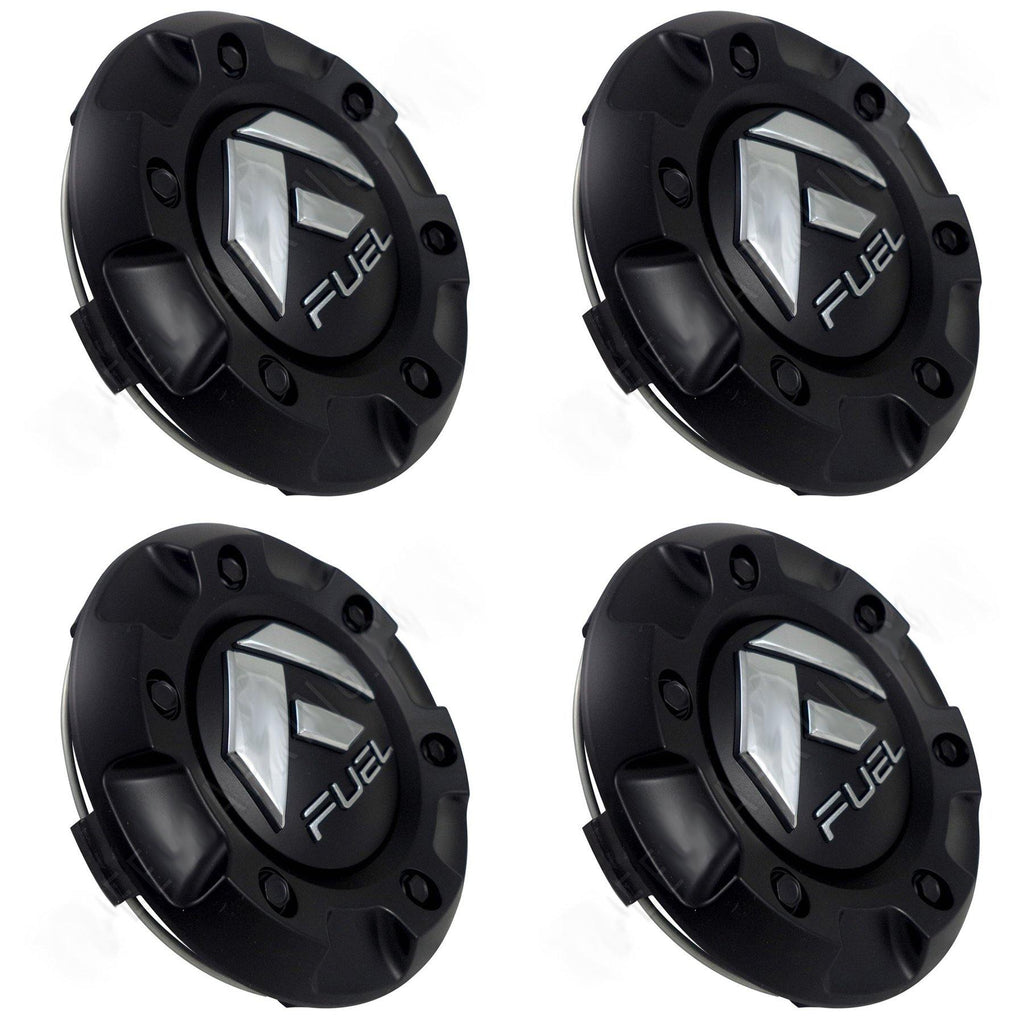 Fuel Rims Caps Fuel Offroad Wheels Flat Black Custom Wheel Center Cap Caps # M-447 (4 ...